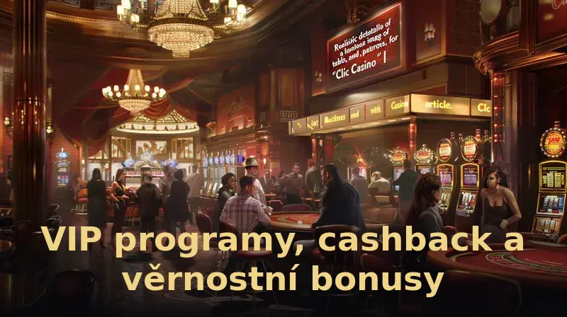 VIP programy, cashback a věrnostní bonusy